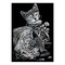 SILMIN-102 | Engraving Art™ 5" x 7" Tabby Cat & Kitten Silver Foil Project